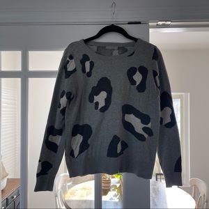 Evolution by Cyrus leopard sweater
